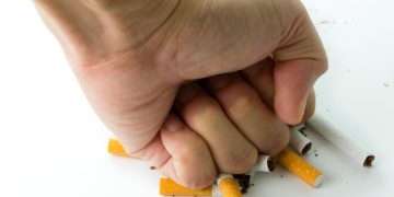 Quit smoking concept