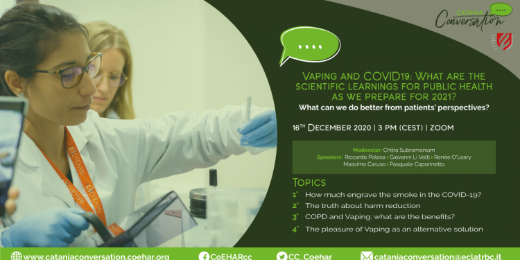 International Meeting on Catania Conversation discussed Public Health and future opportunities for 2021